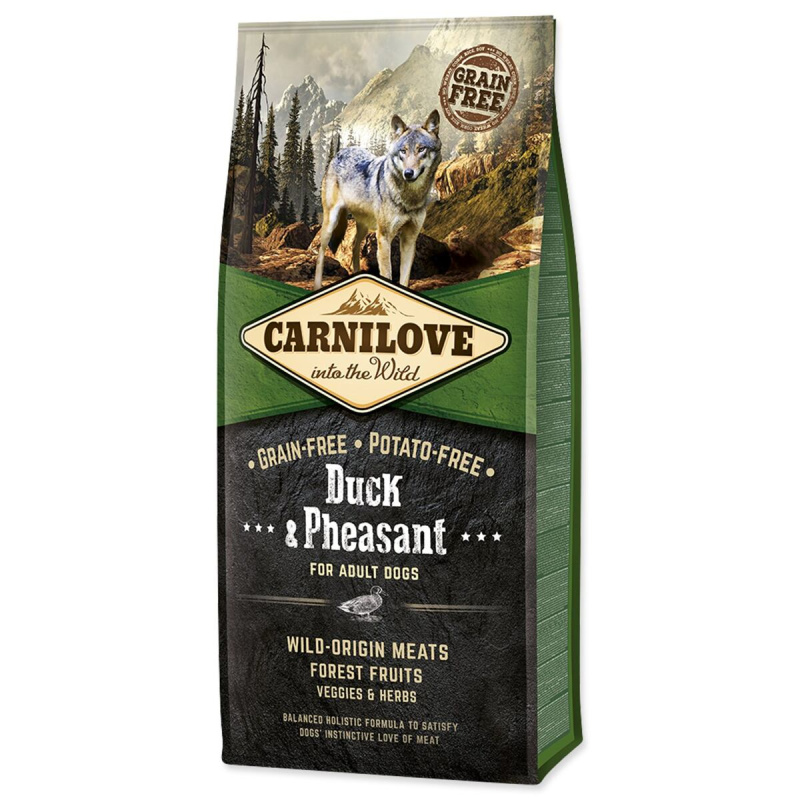 Carnilove Dog Duck & Pheasant for Adult 12 kg