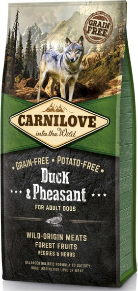 Carnilove Dog Duck & Pheasant for Adult 12 kg