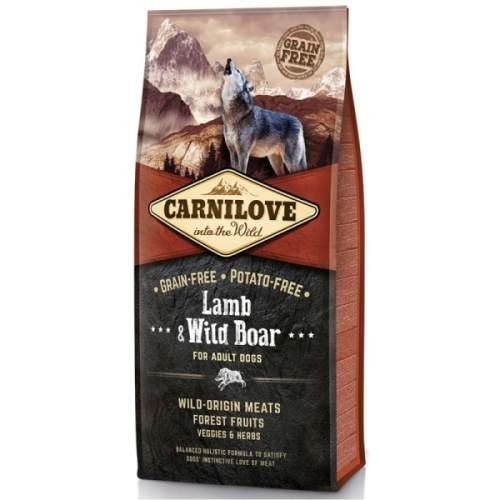 Carnilove Dog Lamb & Wild Boar for Adult 12 kg