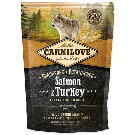 Carnilove Dog Salmon & Turkey for LB Adult 1,5 kg