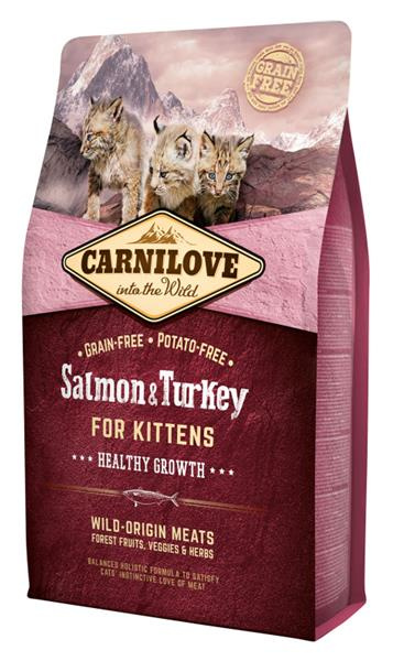 Carnilove Cat Salmon & Turkey for Kittens  2 kg