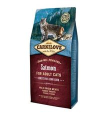 CARNILOVE Salmon Adult Cats Sensitive and Long Hair 400 g