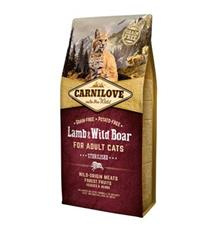Carnilove Lamb & Wild Board for Adult Cats- Sterilised 2 kg