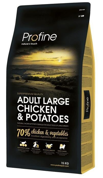 Profine Dog Adult Large Chicken/Potatoes 15kg