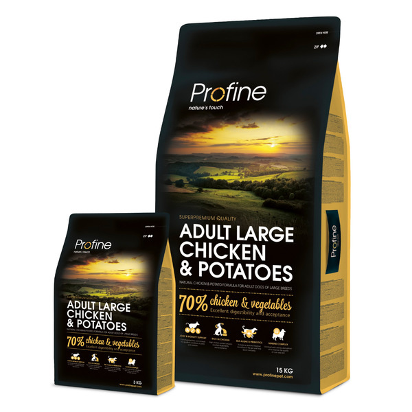 Profine Dog Adult Large Chicken/Potatoes 15kg