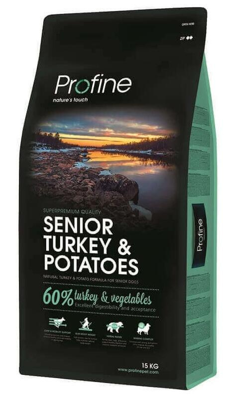 Profine Dog Dry Senior Turkey 12 kg 