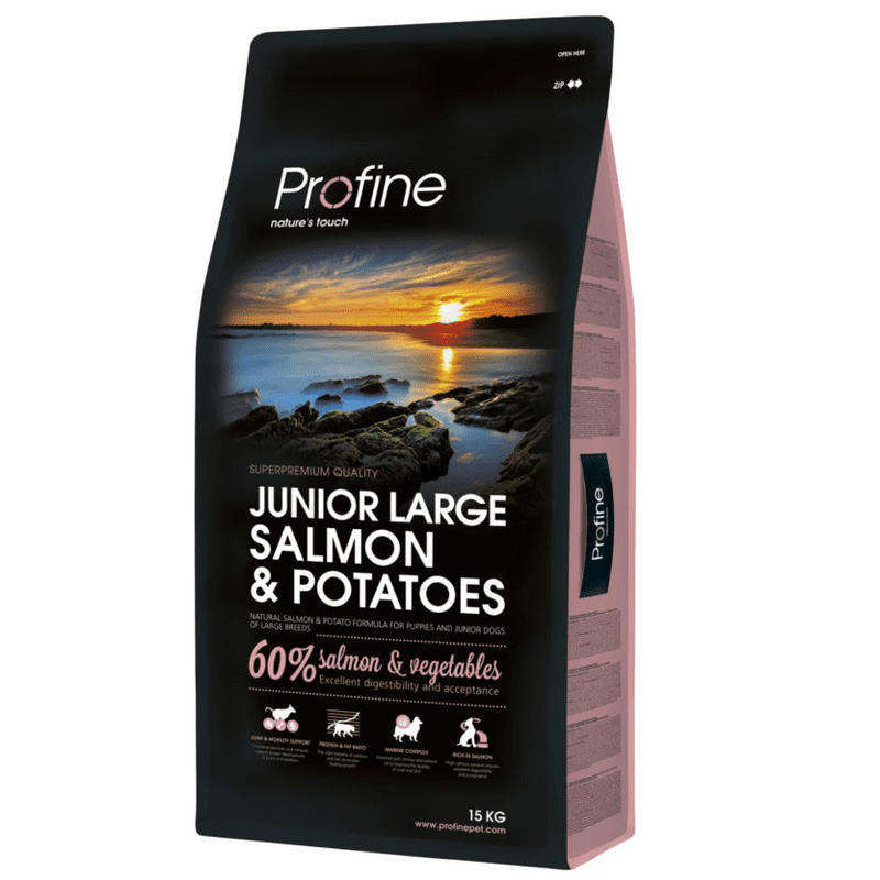 Profine Dog Dry Junior Large Salmon 12 kg