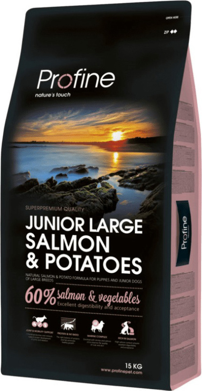 Profine Dog Dry Junior Large Salmon 12 kg