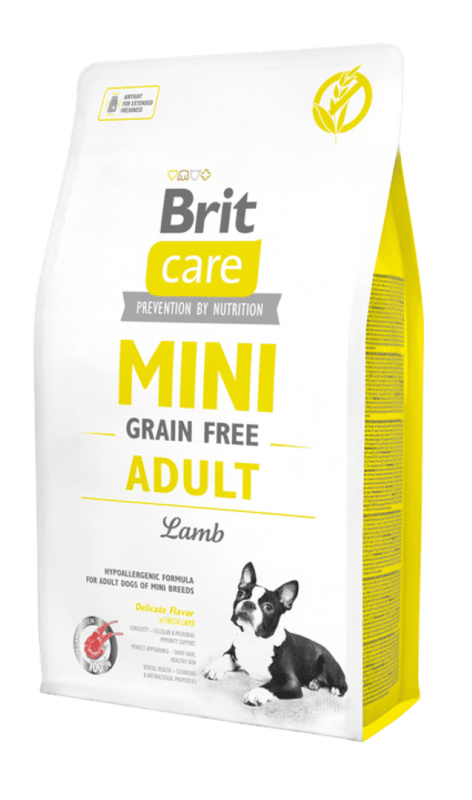 Brit Care Dog Mini Grain Free Adult Lamb  2 Kg