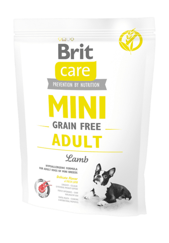 Brit Care Dog Mini Grain Free Adult Lamb  400 g