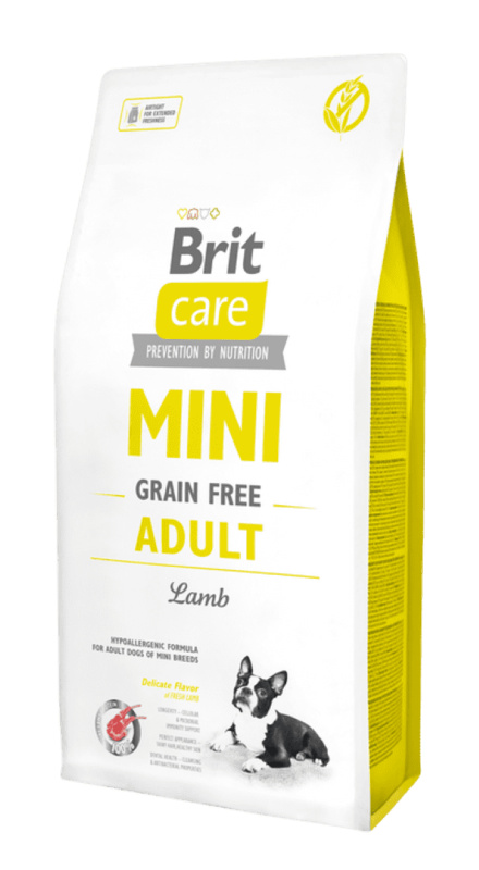 Brit Care Dog Mini Grain Free Adult Lamb  7 Kg