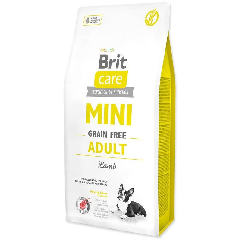 Brit Care Dog Mini Grain Free Adult Lamb  7 Kg