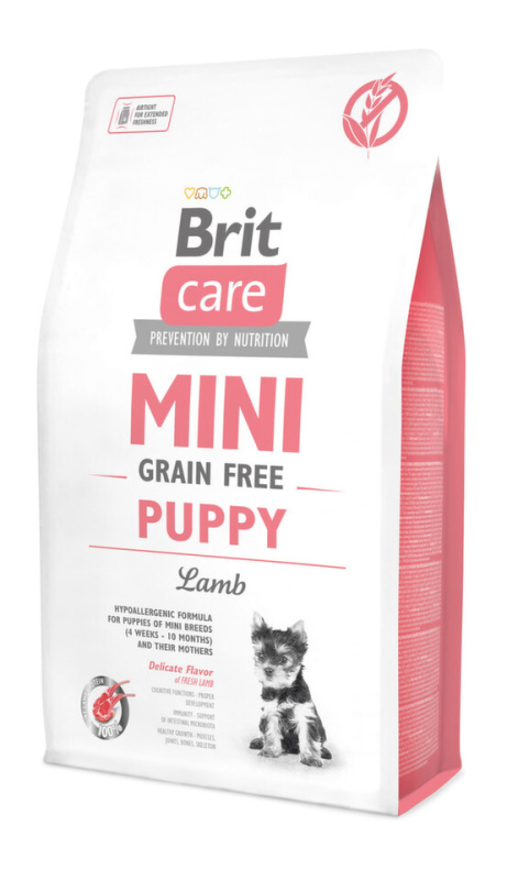 Brit Care Dog Mini Grain Free Puppy Lamb 2 Kg