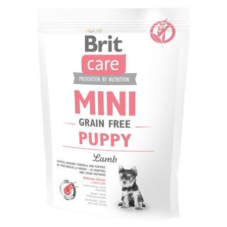Brit Care Dog Mini Grain Free Puppy Lamb 400 g 