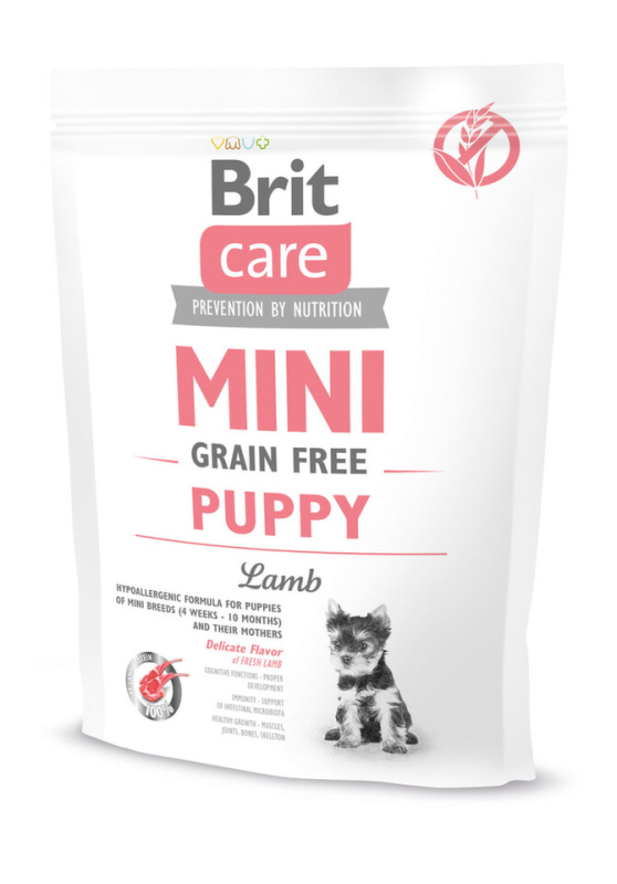 Brit Care Dog Mini Grain Free Puppy Lamb 400 g 