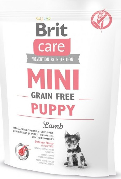 Brit Care Dog Mini Grain Free Puppy Lamb 400 g 