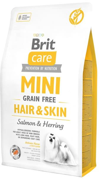 Brit Care Dog Mini Grain-free Hair/Skin - 2kg