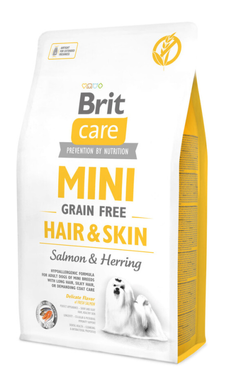 Brit Care Dog Mini Grain-free Hair/Skin - 2kg