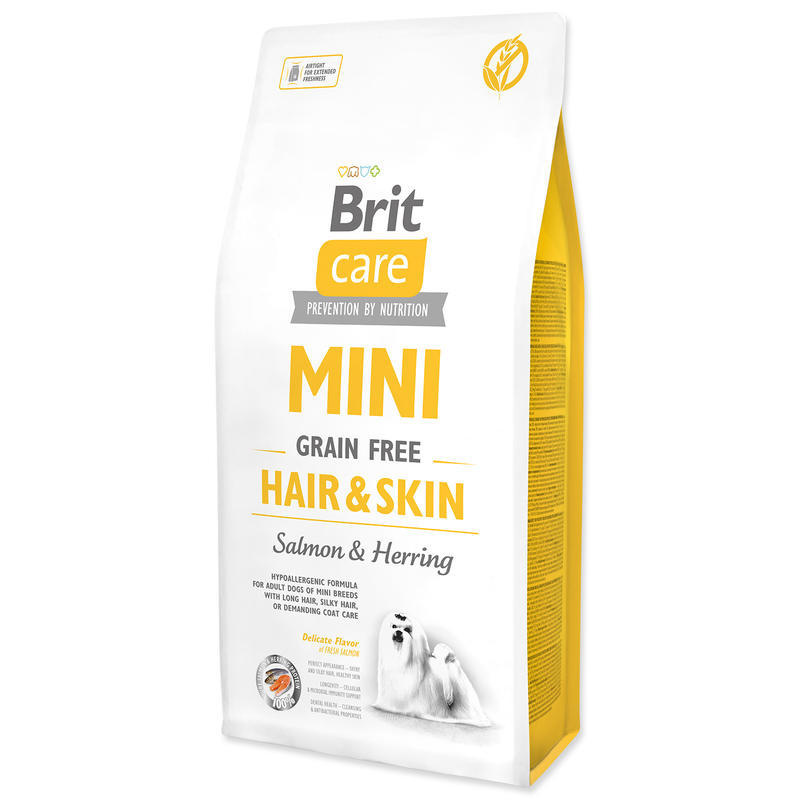 Brit Care Dog Mini Grain Free Hair & Skin  7 Kg