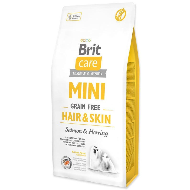 Brit Care Dog Mini Grain Free Hair & Skin  7 Kg