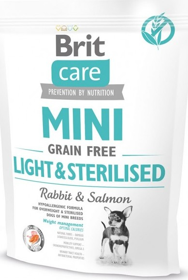 BRIT Care Dog Mini Grain Free Light & Sterilised 400 g