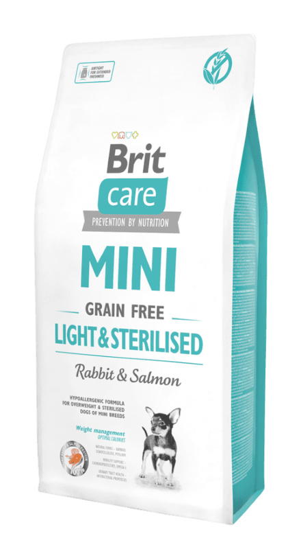 Brit Care Dog Mini Light/Sterilised Grain-free - 7kg