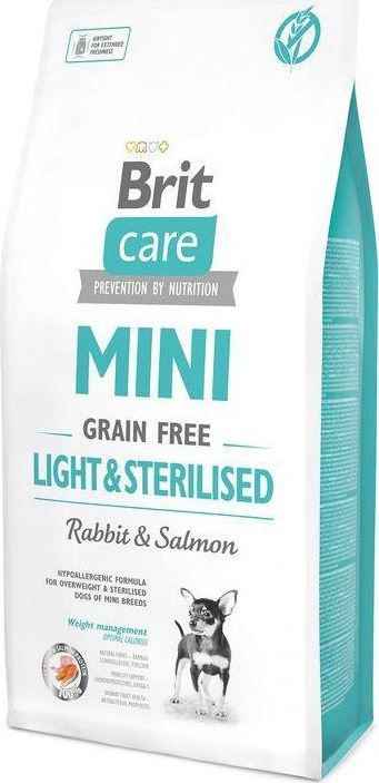 Brit Care Dog Mini Light/Sterilised Grain-free - 7kg