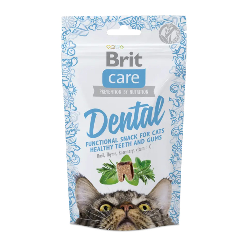 Brit Care Cat Snack Dental  50g