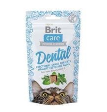 Brit Care Cat Snack Dental  50g