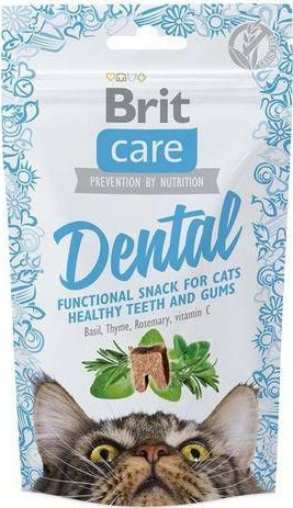 Brit Care Cat Snack Dental  50g
