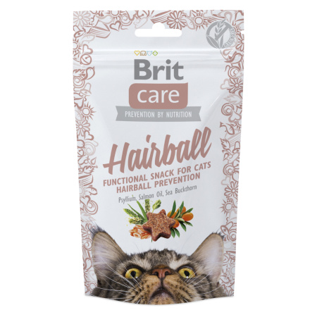 Brit Care Cat Snack Hairball 50g