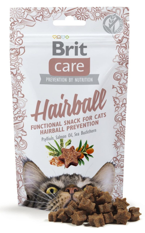Brit Care Cat Snack Hairball 50g