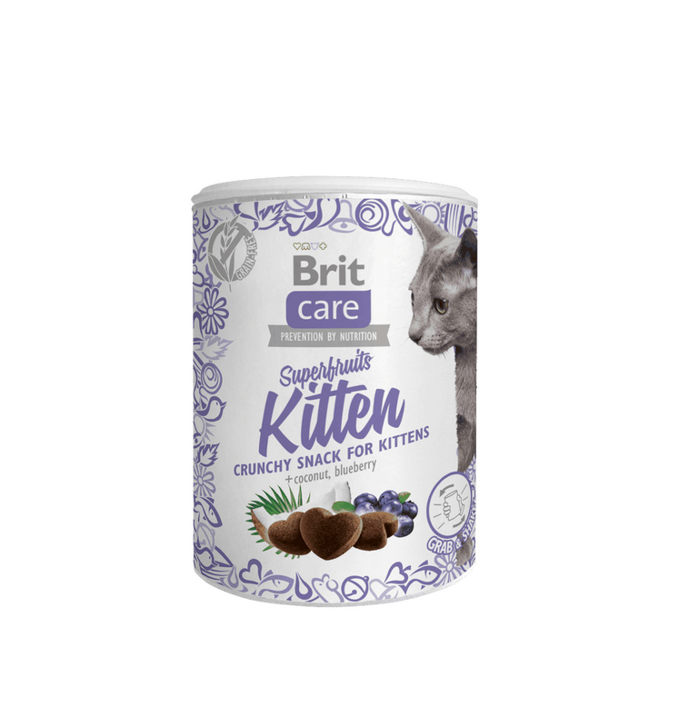 Brit Care Cat Snack Superfruits Kitten  100g