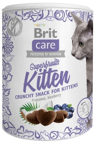Brit Care Cat Snack Superfruits Kitten  100g