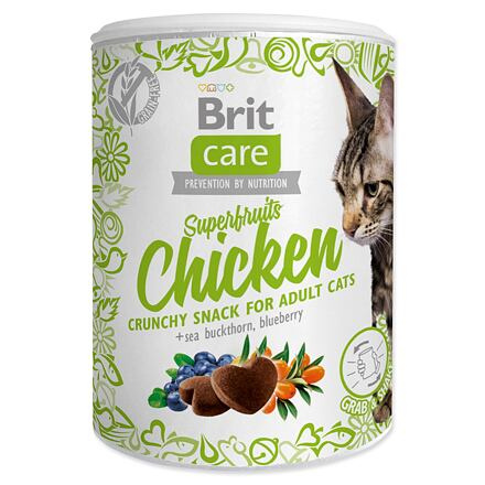 Brit Care Cat Snack Superfruits Chicken  100g