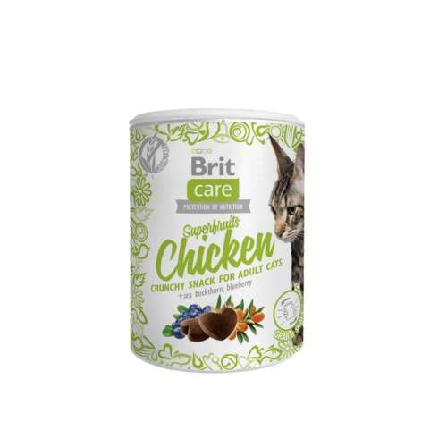 Brit Care Cat Snack Superfruits Chicken  100g