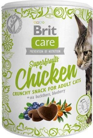 Brit Care Cat Snack Superfruits Chicken  100g