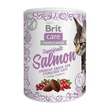 Brit Care Cat Snack Superfruits Salmon  100 g
