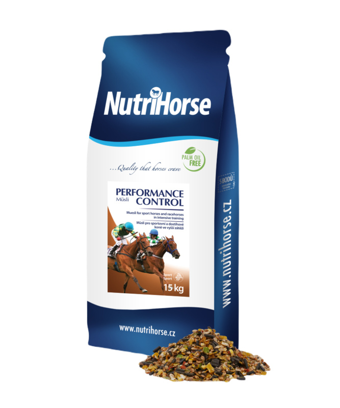 Nutri Horse Müsli Performance Control pro koně  15 kg