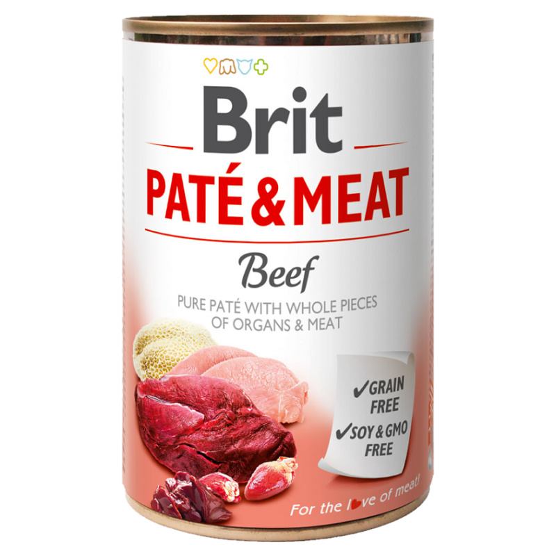 Konzerva BRIT Paté & Meat Beef 400 g