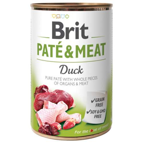 Konzerva BRIT Paté & Meat Duck 400 g