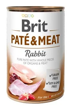 Konzerva BRIT Paté & Meat Rabbit 400 g