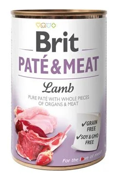 Konzerva BRIT Paté & Meat Lamb 400 g