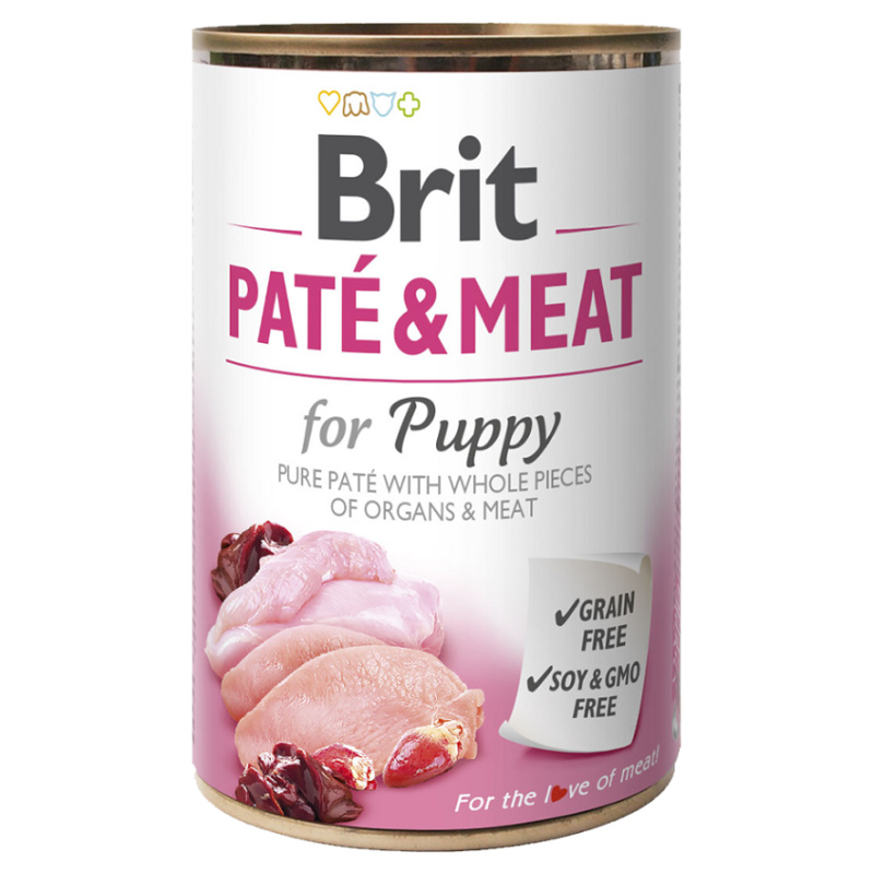 Konzerva BRIT Paté & Meat Puppy 400 g