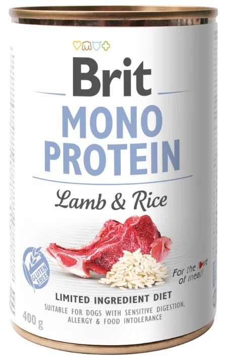 Konzerva BRIT Mono Protein Lamb & Brown Rice 400 g