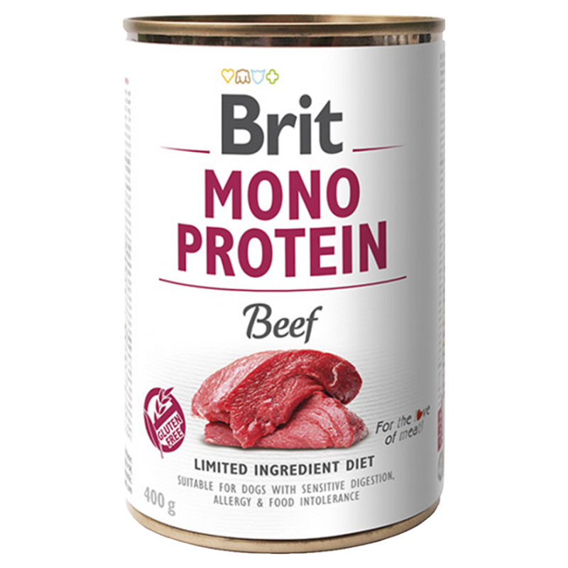 Konzerva BRIT Mono Protein Beef 400 g