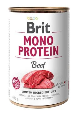Konzerva BRIT Mono Protein Beef 400 g