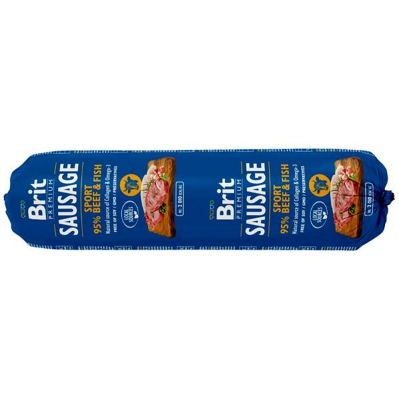 Brit Premium Salám Sport Beef/Fish - 800g