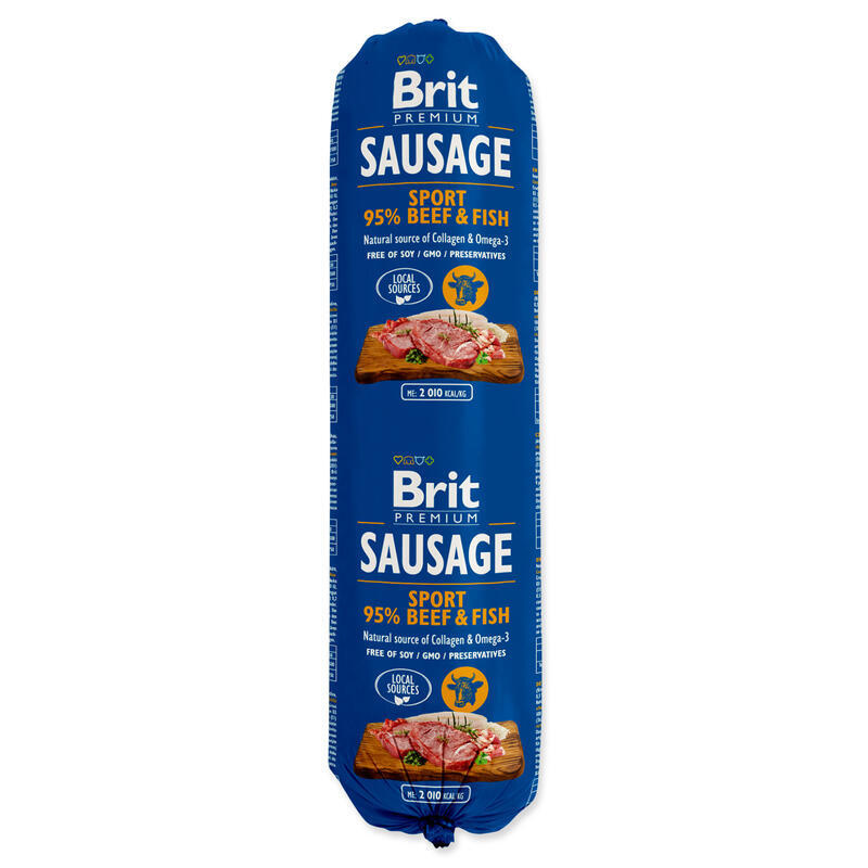 Brit Premium Salám Sport Beef/Fish - 800g