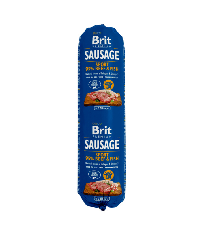Brit Premium Salám Sport Beef/Fish - 800g